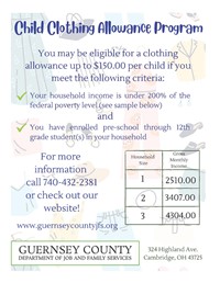 Child Clothing Program